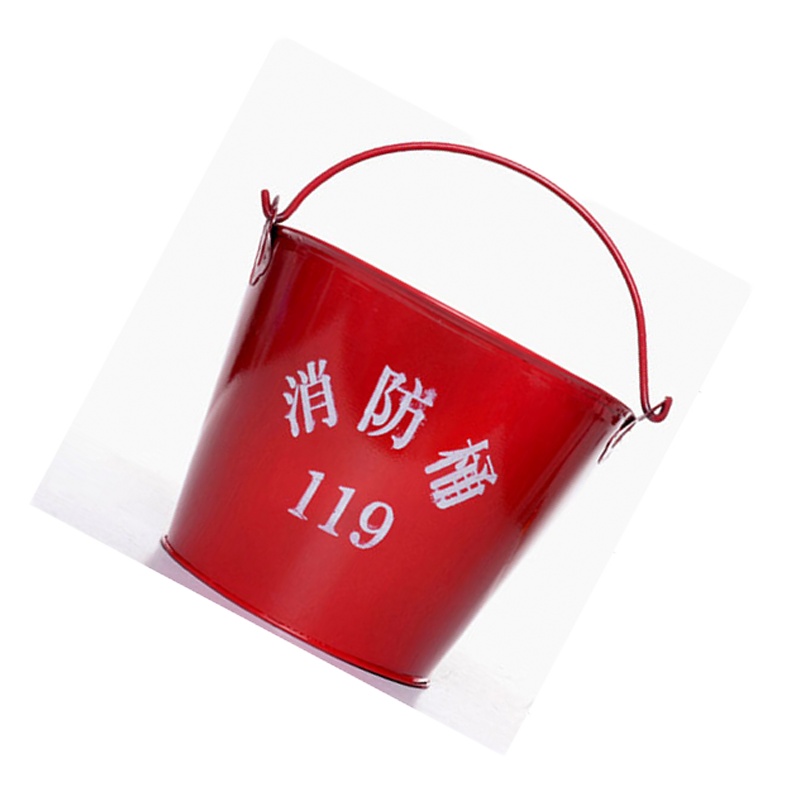 消防黄沙桶 加厚 半圆烤漆