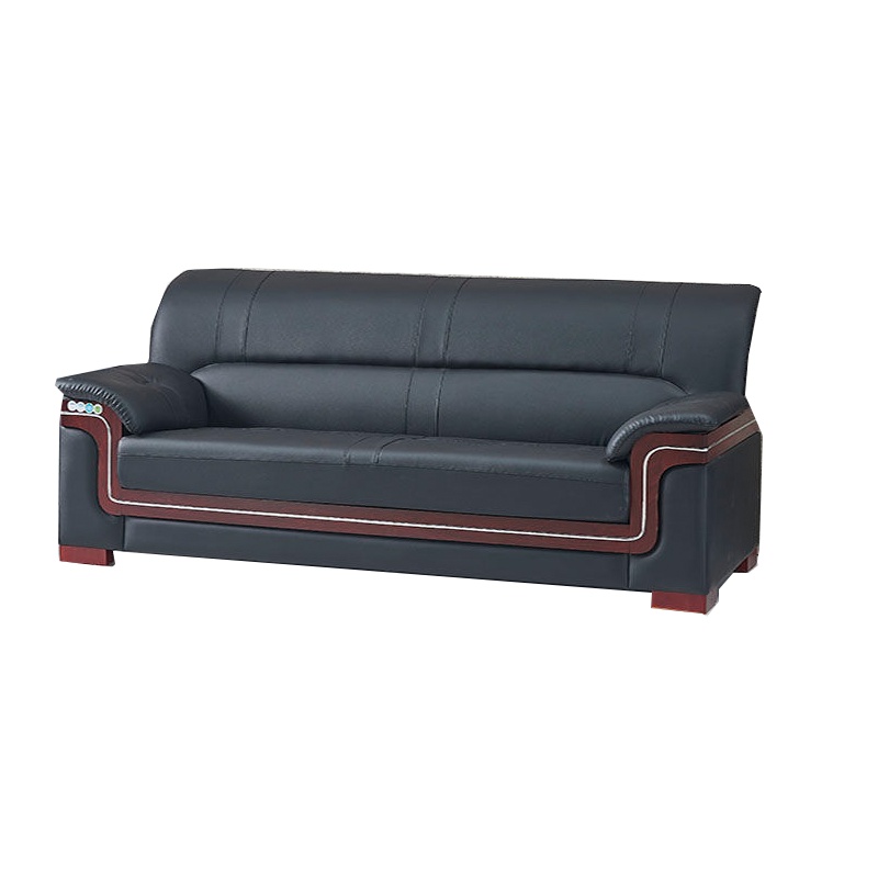 卡里鳄办公室沙发KLE—MSF365办公客厅沙发接待洽谈座位沙发三人位子沙发