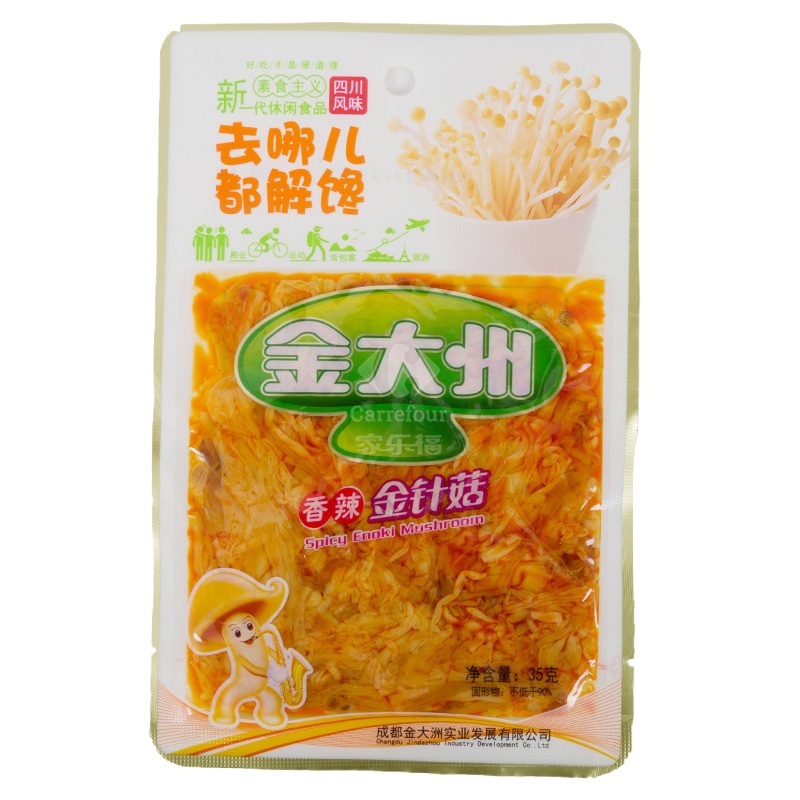 金大州香辣金针菇35g