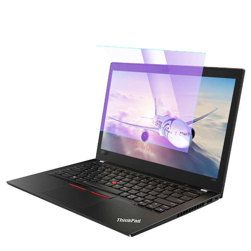 联想电脑屏幕膜防反光x280x270x260x250x240笔记本贴膜12.5寸防蓝光护眼x230x220高清透明保护膜
