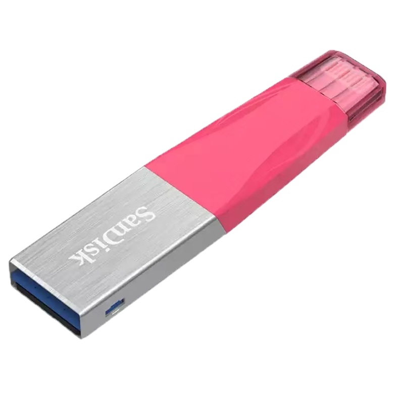 【免邮】闪迪（SanDisk）欣享 64GB苹果手机电脑两用U盘闪存盘USB3.0MFI认证 iPhone 优盘 粉色