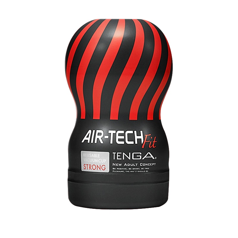 TENGA日本进口AIR-TECH FIT反复使用型黑色紧致刺激款短款飞机杯