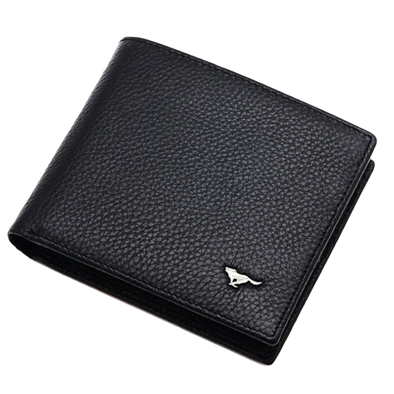 七匹狼钱包 男短款皮夹 正品真皮男士钱夹 商务头层牛皮