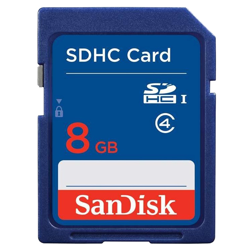 [免邮]SANDISK(闪迪) 8G(CLASS4) SDHC高速存储SD卡