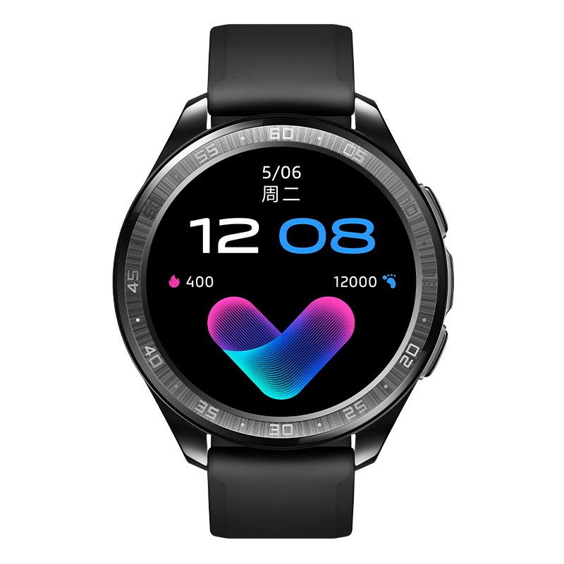 vivo WATCH 46mm 暗影黑 智能运动手表 24h健康监测 18天强劲长续航 血氧心率监测 50米防水 NFC