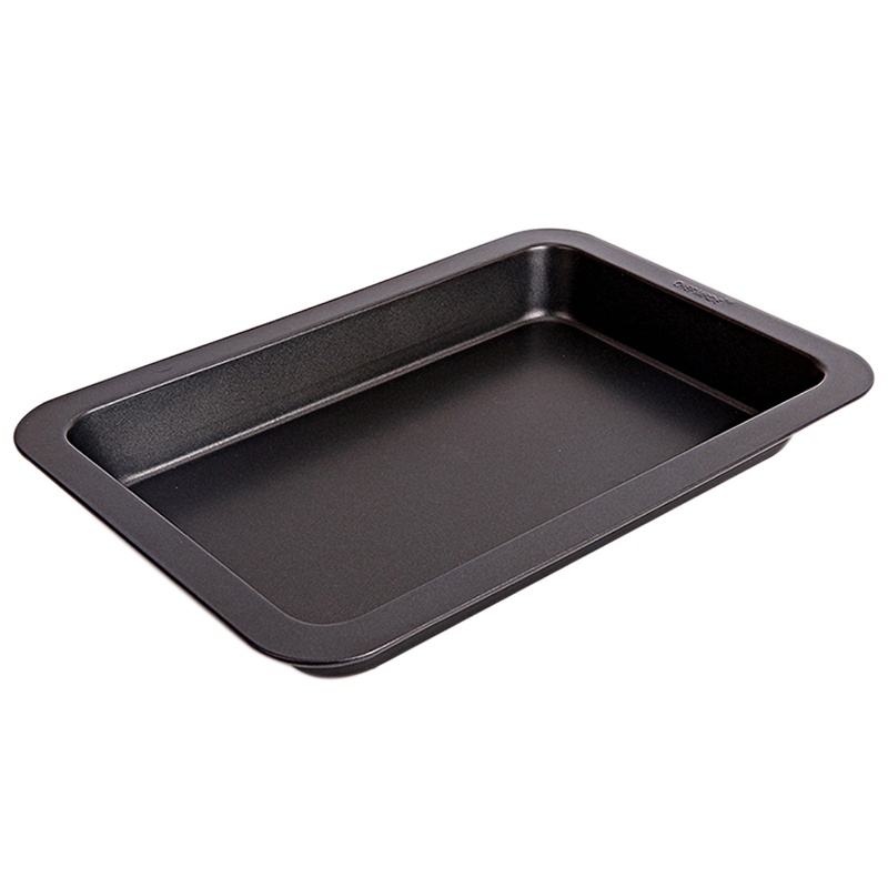 学厨 CHEF MADE 烘焙烤盘 11寸布朗尼不粘蛋糕烤盘烤肉盘烤箱用具黑色厨房工具WK9707S