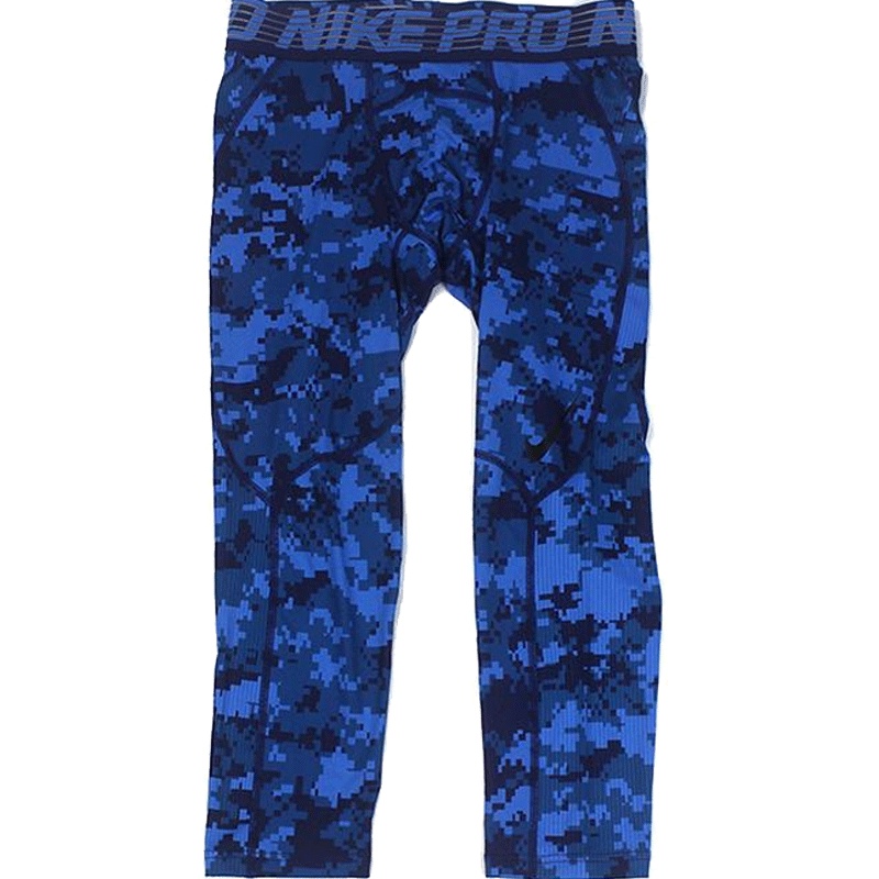 NIKE(耐克)M NP HPRCL TGHT 3QT DIGI CAMO夏季男子弹力长裤