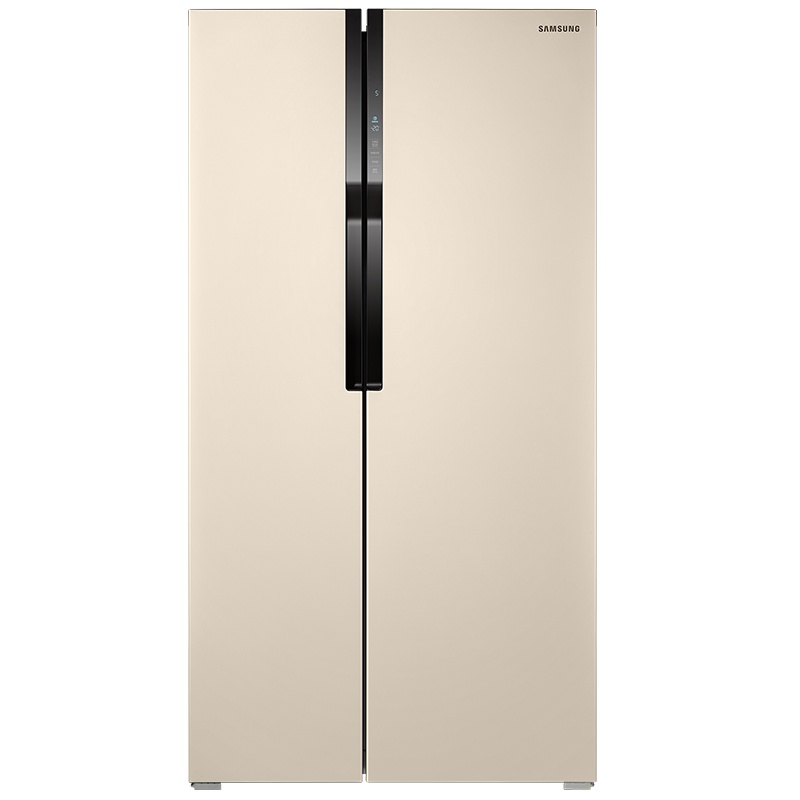 三星(SAMSUNG)565L升对开门冰箱风冷无霜智能变频低噪节能省电双开门大容量冰箱金色RS55KBHI0SK/SC