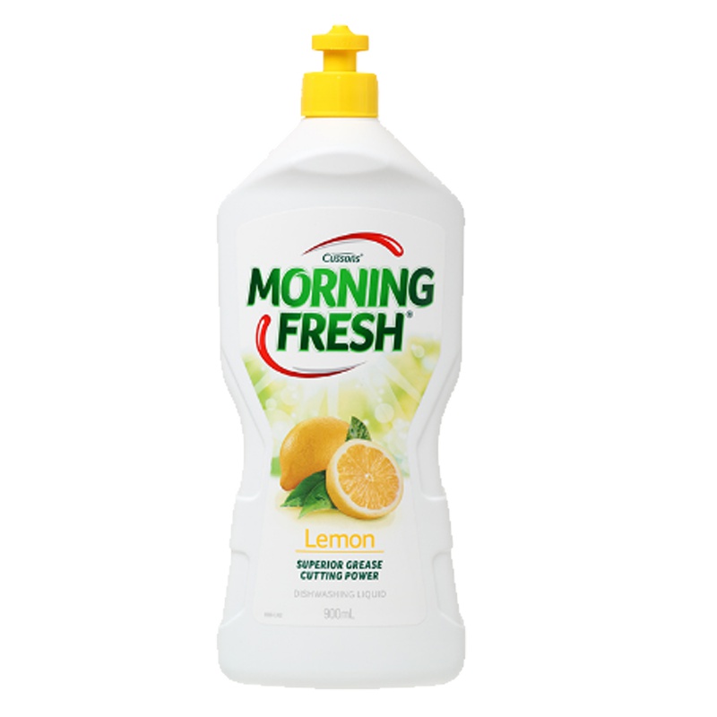 [澳洲特产]Morning fresh 澳洲进口 超浓缩护手洗洁精清洁剂 果蔬餐具去油污900ml 柠檬味