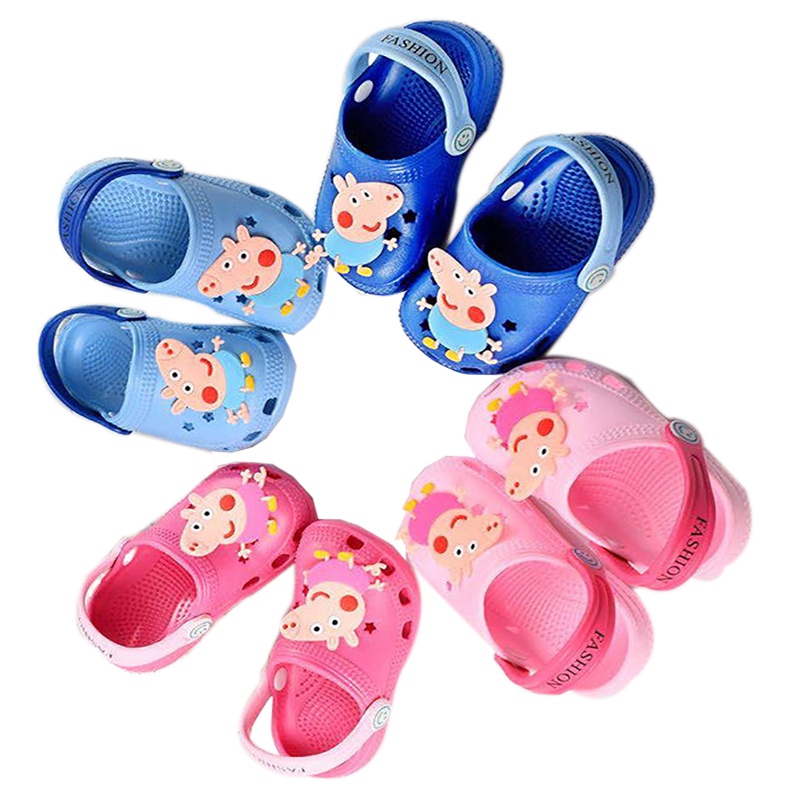 可爱宝宝夏季凉鞋男童女童洞洞鞋沙滩鞋码子偏大按内长买