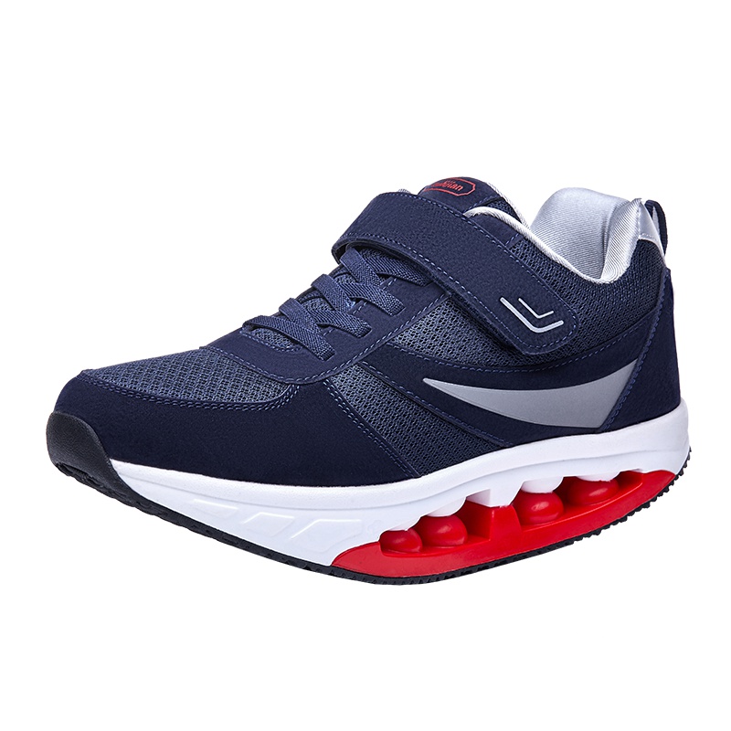 足力健老人鞋女正品张凯丽妈妈鞋中老年摇摇鞋日常运动健走健步鞋