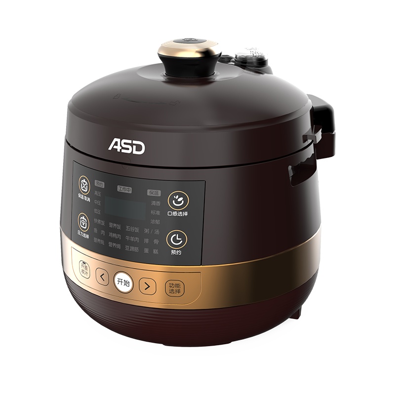 ASD/爱仕达 AP-F50E125电压力锅5L大容量智能双胆家用饭煲5-6人