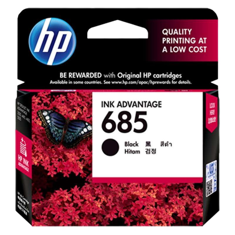 惠普(HP)CZ121AA 685黑色墨盒 (适用 HP DeskJet 3525/4615/4625/5525