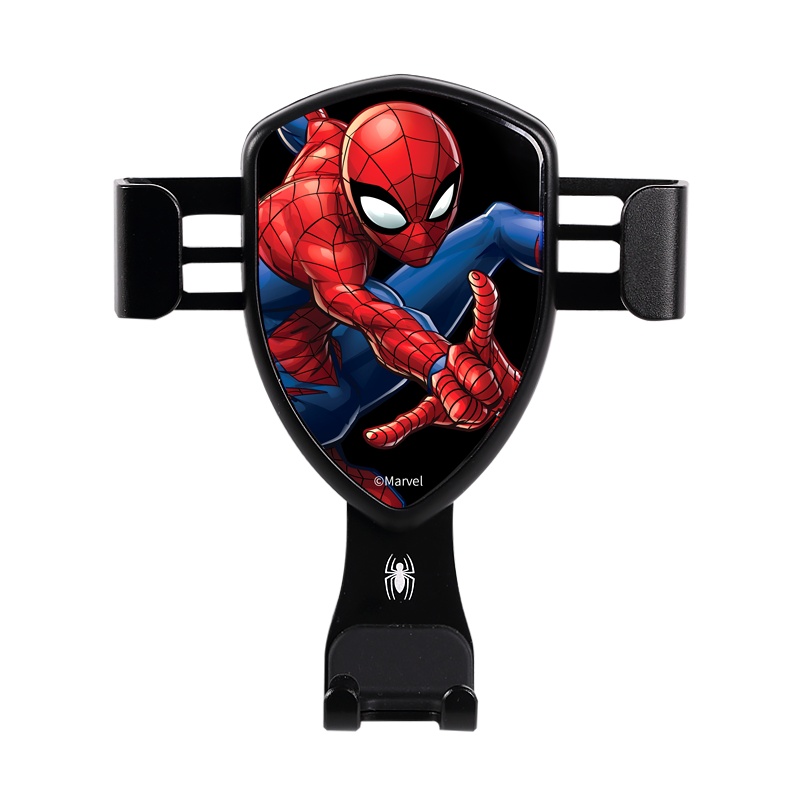 GiGi漫威Marvel车载手机支架 出风口自动重力感应导航支架 卡扣式手机夹通用汽车用品复仇者联盟蜘蛛侠M-033