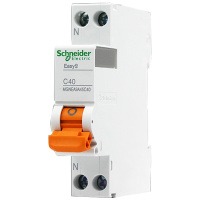 施耐德电气（Schneider Electric）断路器 家用空开E9系列1P+N 双进双出 DPN40A 空气开关