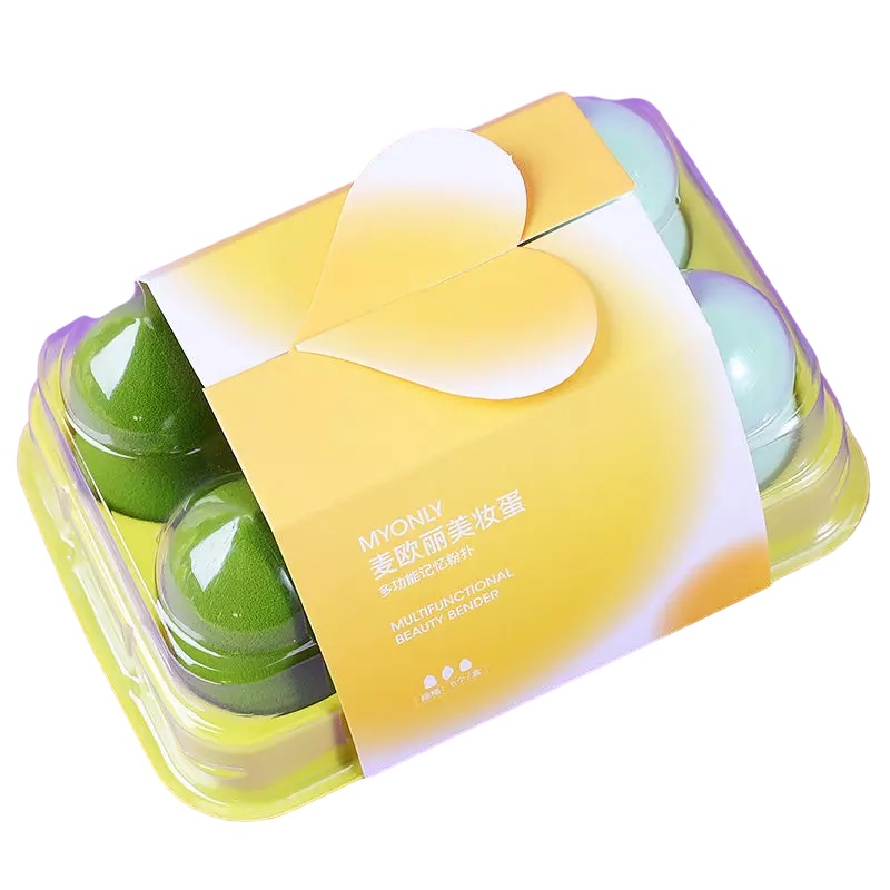 OLOEY 美妆蛋超软不吃粉彩妆化妆海绵蛋蛋葫芦斜切粉扑气垫干湿两用架子