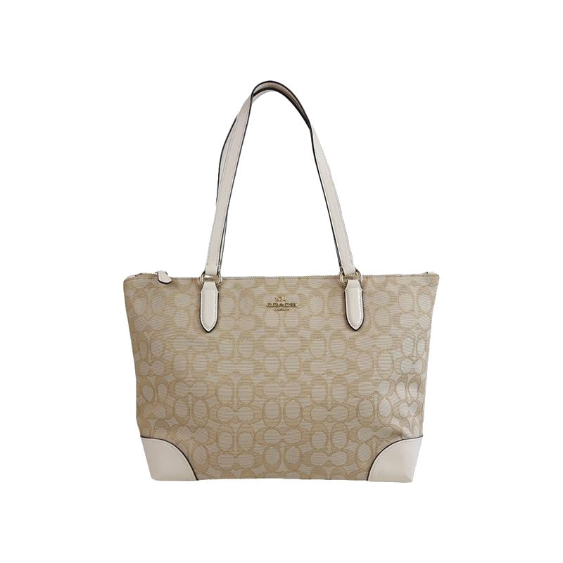 COACH 女士帆布TOTE手提女包