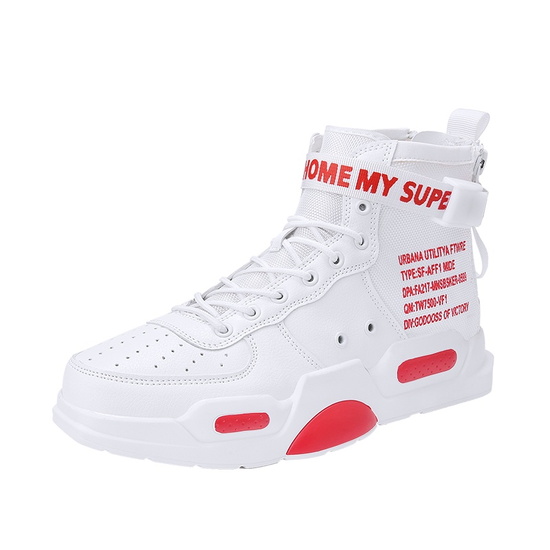 艾斯臣 acsec 秋季新品高帮板鞋男韩版潮流休闲鞋学生户外时尚透气运动鞋ins很火潮鞋子