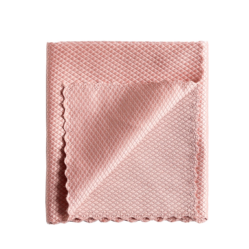 炎禹 鱼鳞布抹布加厚吸水不留痕无痕无水印抹布(10条) 颜色