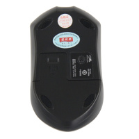 双飞燕(SHUANG FEI YAN)G3-200N 无线鼠标USB接口商务办公笔记本台式机通用（黑橙色）