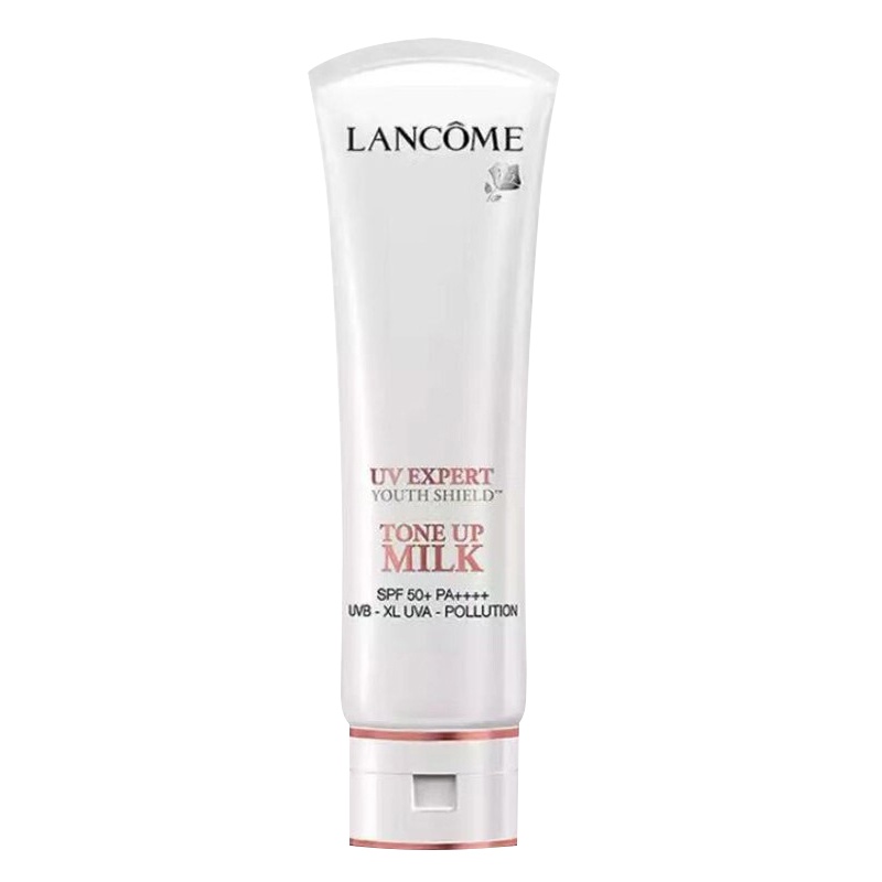 法国(Lancome)兰蔻水漾轻透隔离露UV小白管空气感防晒霜SPF50PA++++ 柔皙轻透防晒霜50ml(滋润型)