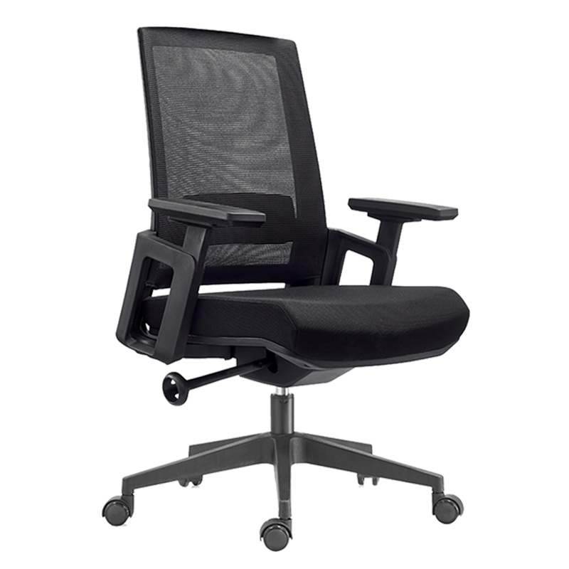 匡大网布办公椅可旋转可升降员工椅电脑椅 KDT426