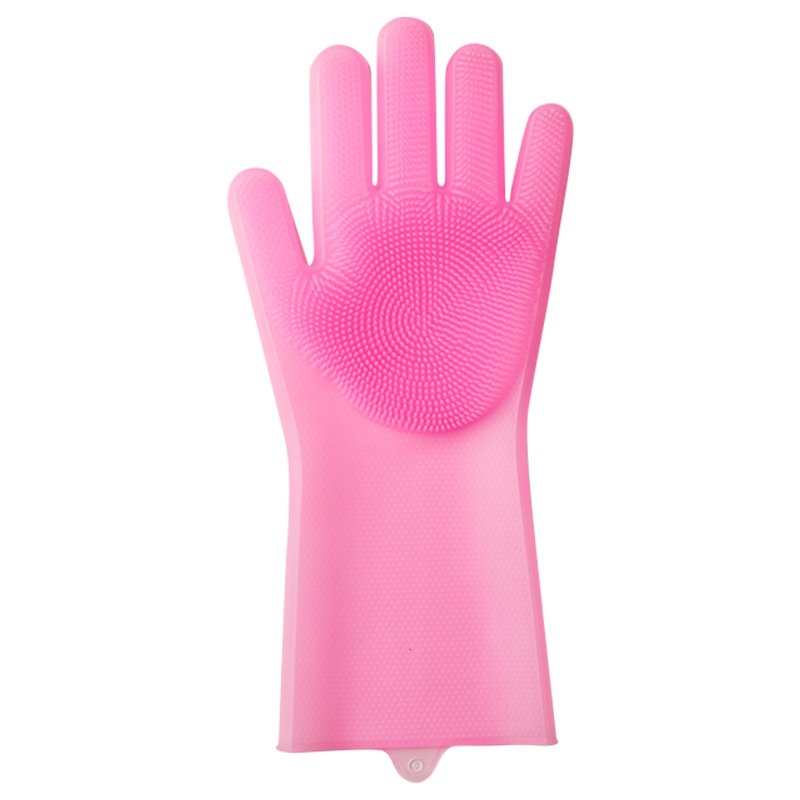 BRK Germany德国厨房小工具多功能清洁家务厨房手套烘焙手套硅胶手套健康无毒高弹性密集颗粒隔热洗碗刷和手套完美融合