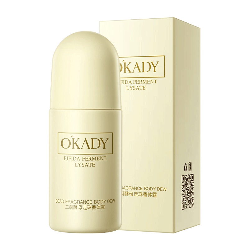 欧佩(OU PEI)二裂酵母走珠香体露 腋下除异汗味香氛不沾衣迷你携带