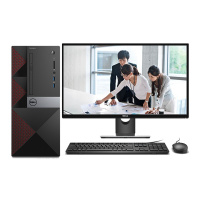 戴尔(DELL)成就Vostro3667-R13N8 27英寸屏 台式电脑(i3-6100 4GB 1TB 集显 无光驱 Win10)商业办公 家庭娱乐 学生用机 性价比机