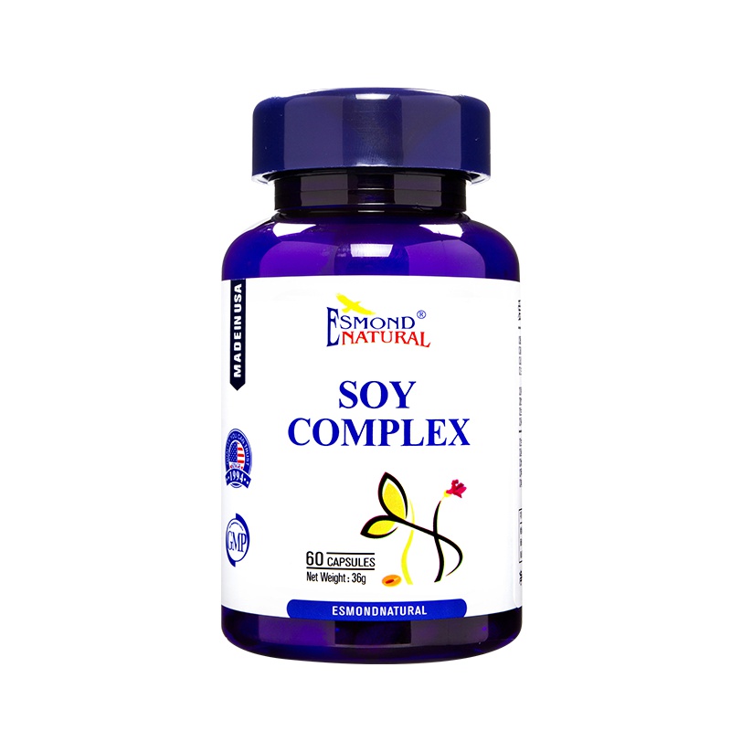 美国爱司盟进口大豆复合胶囊植物雌激素补充营养