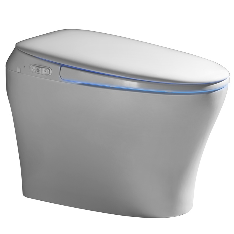 希箭大冲力智能马桶全自动即热多功能无水箱家用遥控翻盖冲水座便器电动一体式智能坐便器[七天内发货]