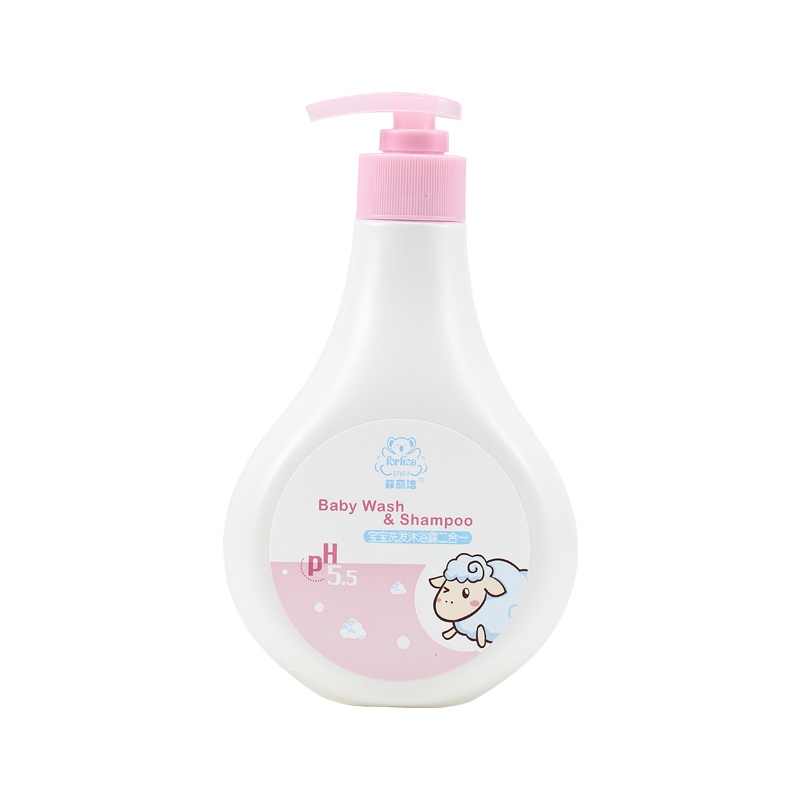 菲丽洁宝宝洗发沐浴露二合一360ml 儿童温和沐浴 儿童沐浴露 洗发沐浴二合一