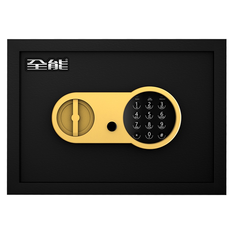 全能保险柜办公密码箱 家用小型入墙单密码保管箱CK30