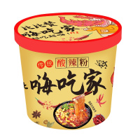 【满88减50元】欧贝拉酸辣粉丝108g*6桶装夜宵充饥速食品方便粉丝即食泡面整箱