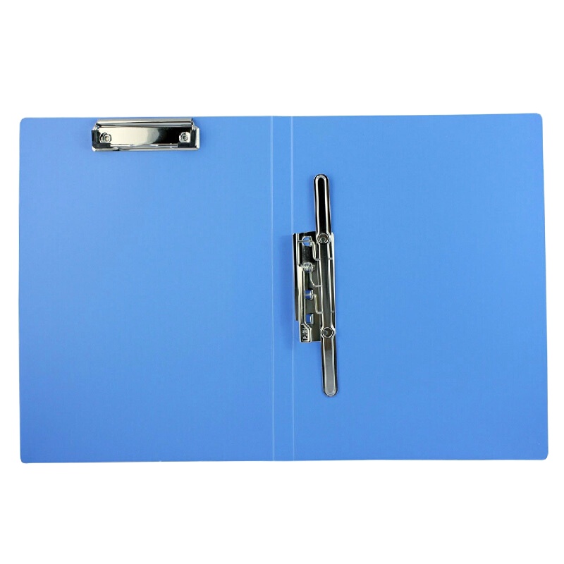 得力(deli)A4长押夹5349单双强力夹资料夹插页试卷夹文件夹子系列