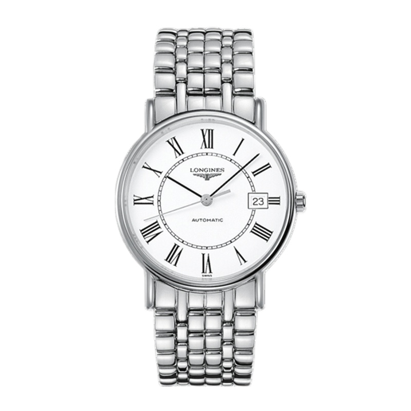 LONGINES 浪琴时尚系列钢带商务时尚男士机械表L4.921.4.11.6