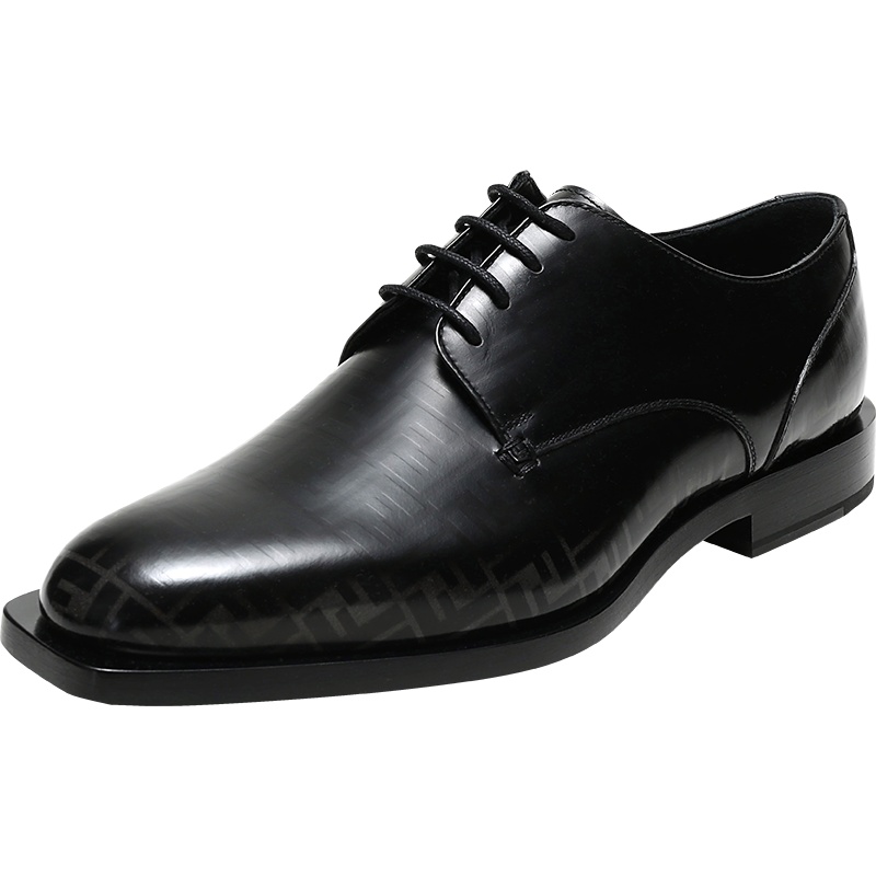 FENDI 男士皮革系带 商务皮鞋 7L1299 A9SN