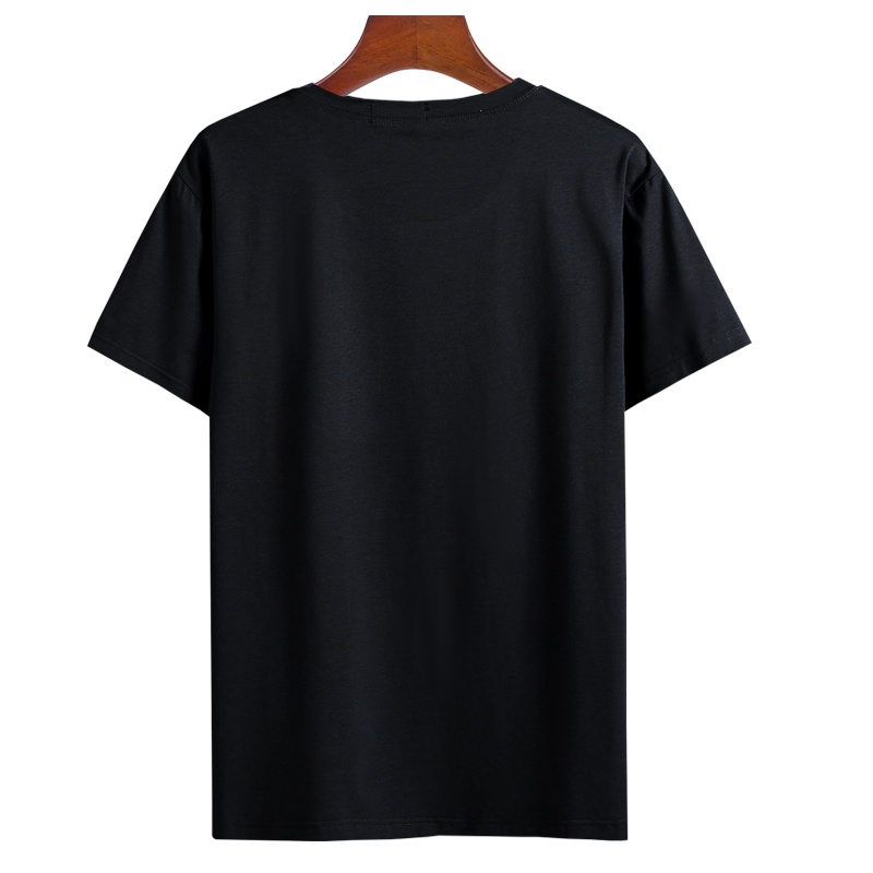 PMMP男短袖大码胖子加肥加大潮新款半袖夏季时尚简约百搭宽松男士上衣