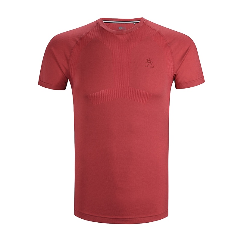 KAILAS/凯乐石圆领短袖T恤男女速干透气功能T恤