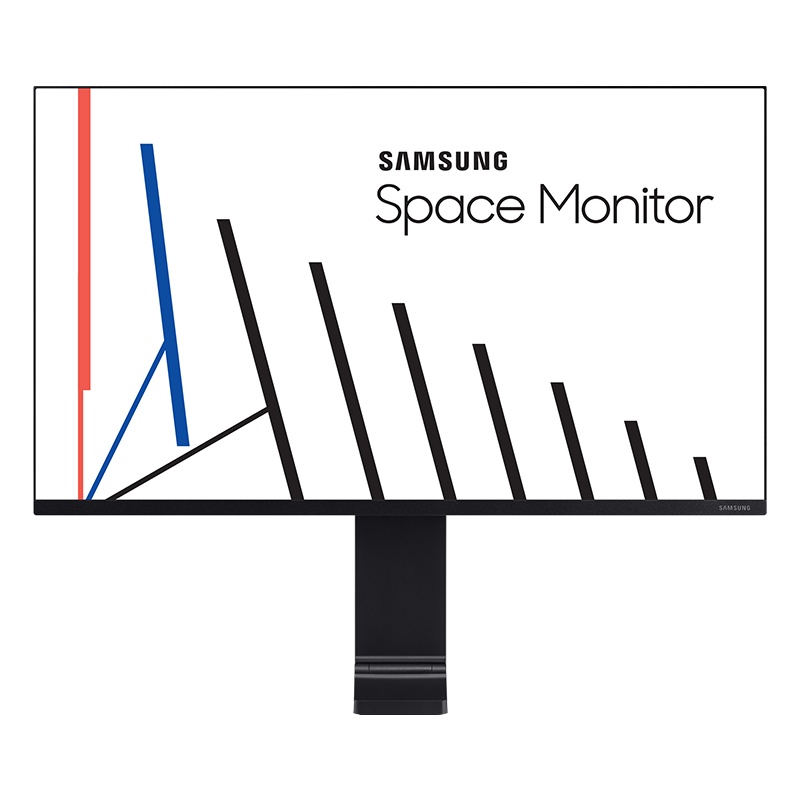 三星 (SAMSUNG)27英寸 Space 2K/QHD高清 144Hz刷新率 空气感升降支架 窄边框 电脑显示器 (S27R752QEC)