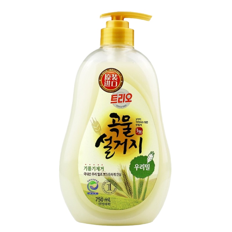 爱敬(AGE20'S)韩国爱敬宝宝洗洁精 清洗餐具水果谷物婴儿孕妇可用洗涤剂 孕妇适用红醋型 宝宝谷香型 小麦谷物清洁