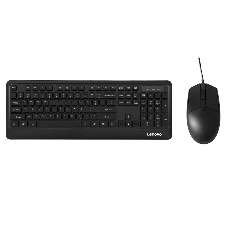 联想（lenovo）有线键盘鼠标套装 KM102