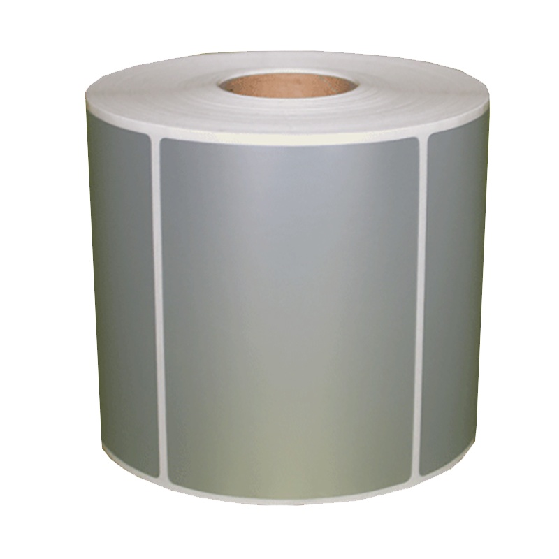 威标Q-P6038-500ESL设备资产标签亚银色60*38mm/500张卷