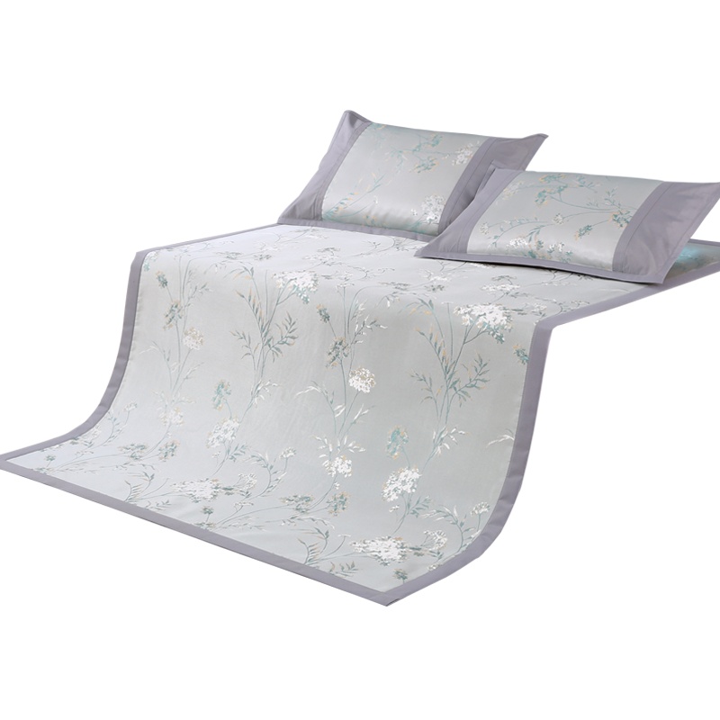 凯诗风尚 (CHARSON)冰丝席 加厚冰丝凉席子三件套家用宿舍单人1.5m双人席子套件床上用品