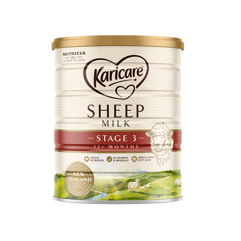 原装进口KARICARE可瑞康 婴幼儿绵羊羊奶粉3段(1岁以上)900g