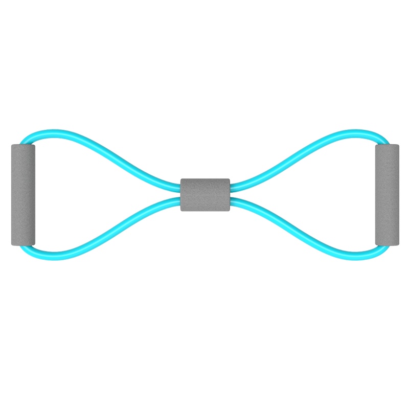 瑜伽弹力带8字拉力器家用健身女开肩颈拉伸练器材美背八字绳FEELFIT