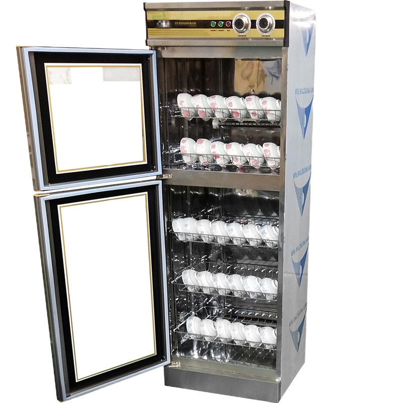 而派 GTP398B3 商用立式消毒柜银钻双门 大容量398L餐具保洁消毒碗柜