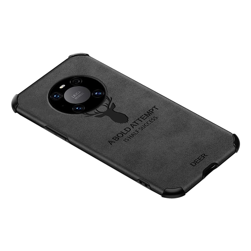 魅爱琳 华为Mate40手机套mate40Pro手机壳 5G版保护套外壳 卡通麋鹿 防摔气垫软套 英伦时尚潮手机套