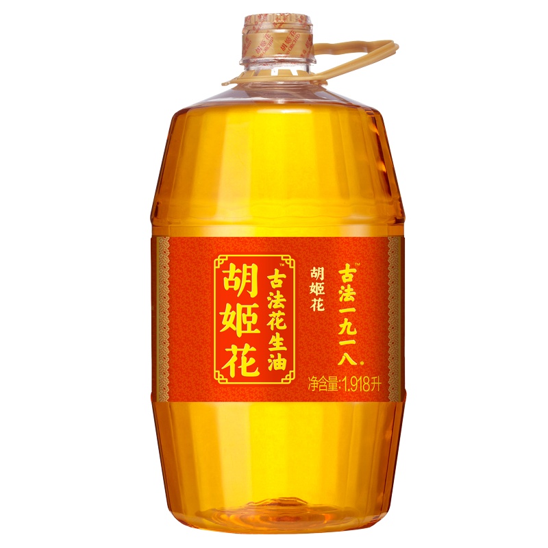 胡姬花 古法花生油一九一八1.918L