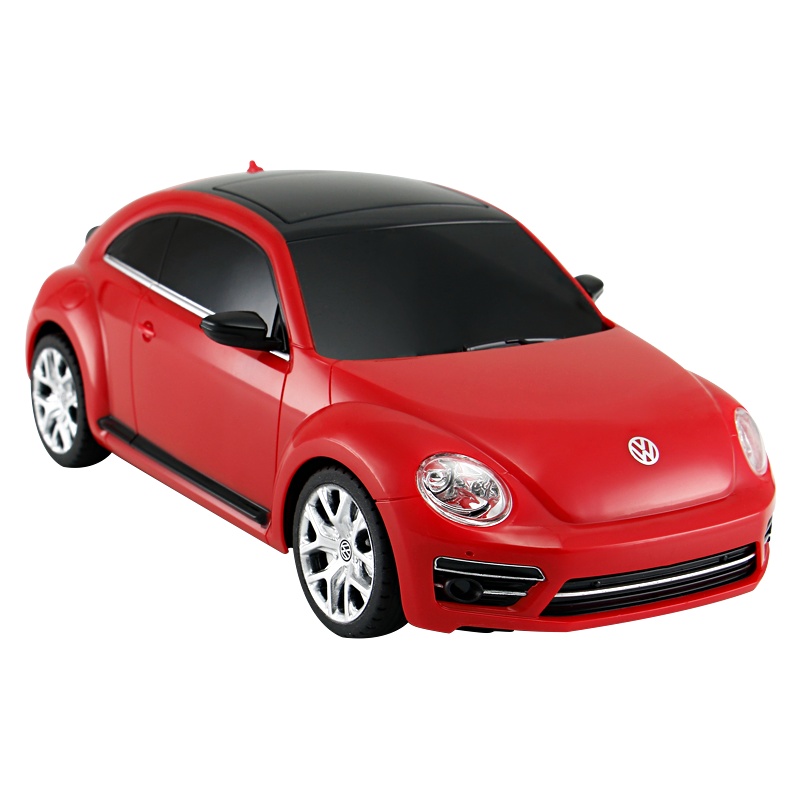 星辉(Rastar)1:24大众甲壳虫遥控车 儿童仿真遥控车玩具模型76200红色